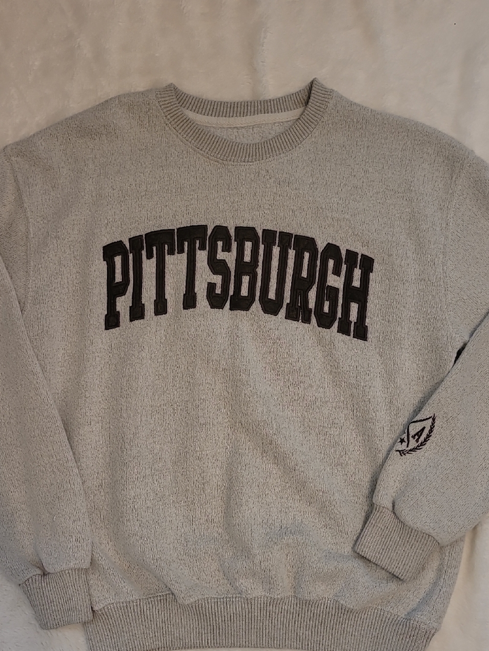 Pittsburgh Crewneck Sweatshirt - Light Brown